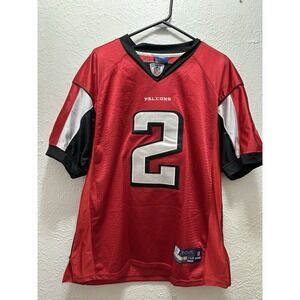 Atlanta Falcons Football Jersey Mens Large Red NFL Football Matt Ryan Reebok